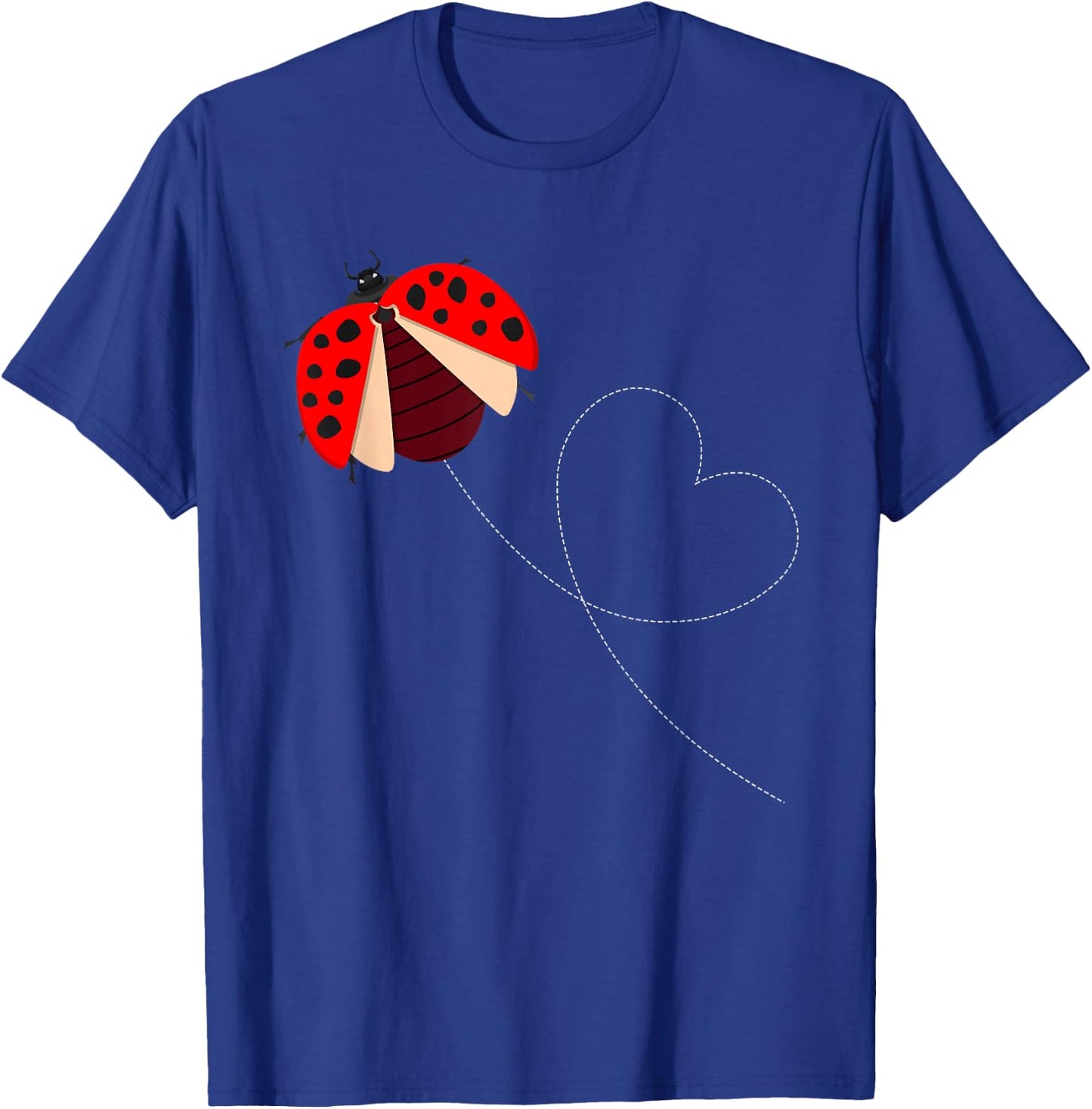 Funny Ladybug Design Women Boys Girls Lady Bug Lover T-Shirt - T-Shirt | Royal