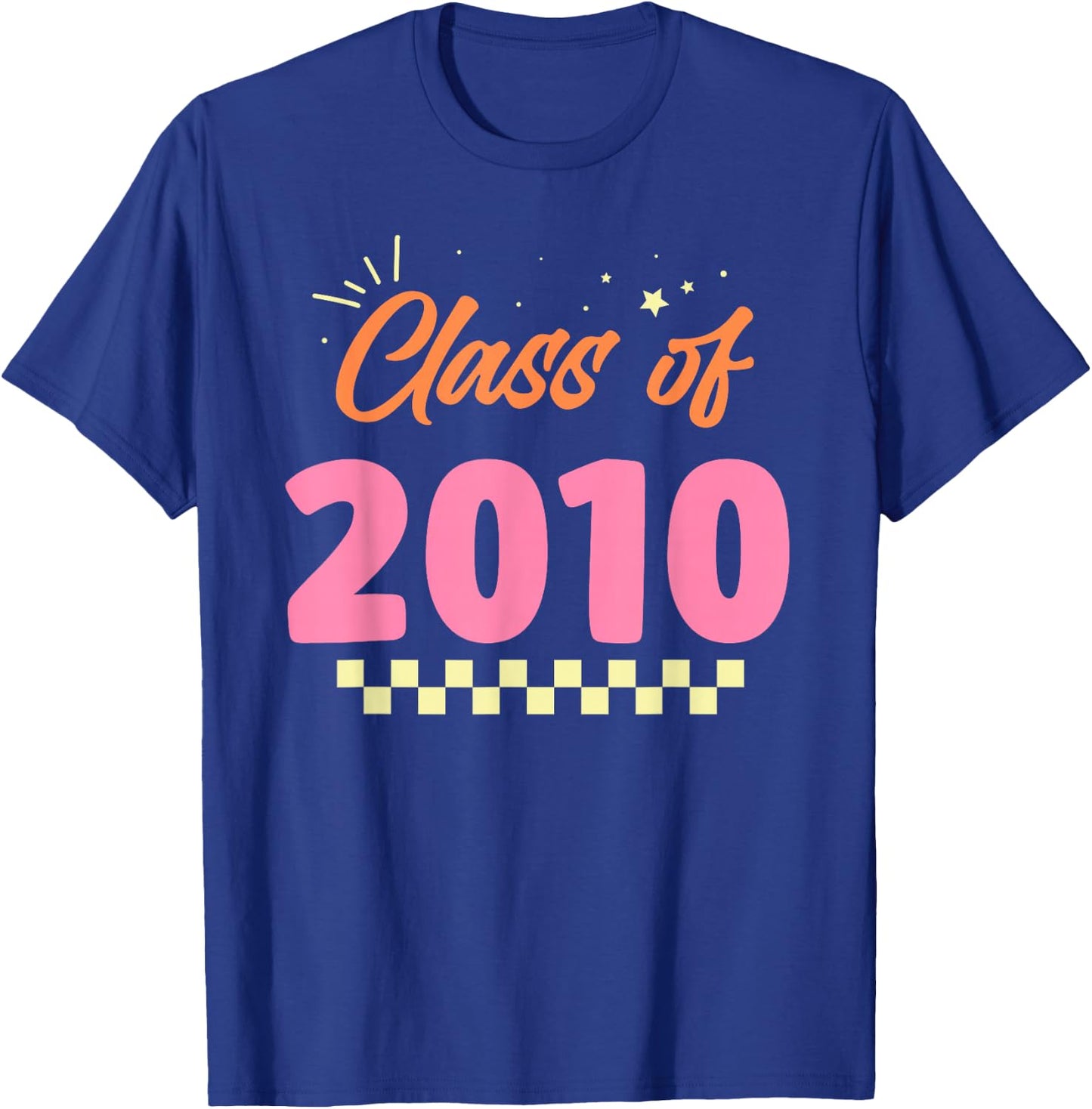 Class Of 2010 Meetup Graduation School Reunion T-Shirt - T-Shirt | Royal