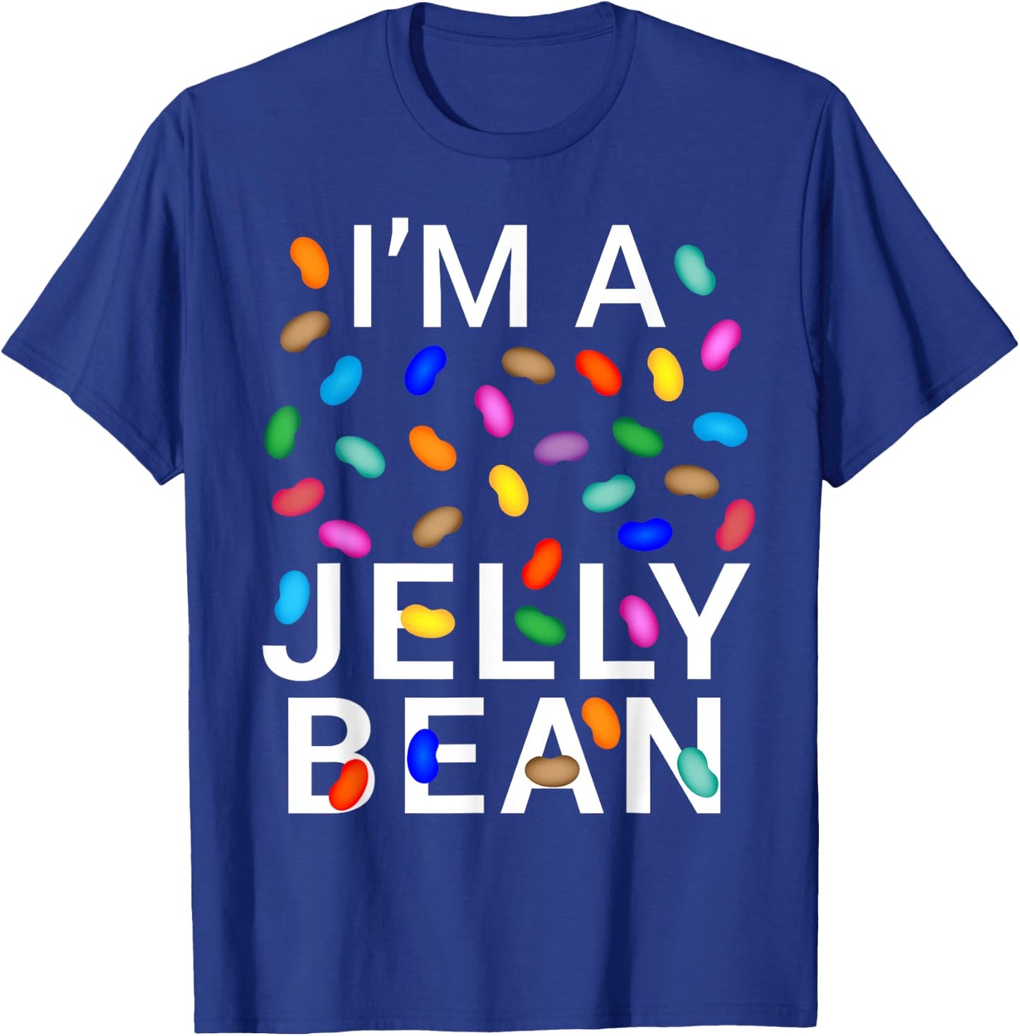 I'm Jelly Bean Halloween Candy Costume T-Shirt - T-Shirt | Royal