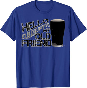 Hello darkness my old friend altbier - funny beer T-Shirt - T-Shirt | Royal