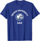 Drake University Bulldogs Arched Dad T-Shirt - T-Shirt | Royal