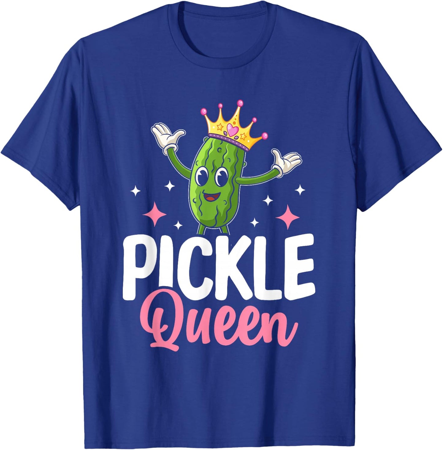 Pickle Lover Women - Pickle Queen Funny Pickles T-Shirt - T-Shirt | Royal