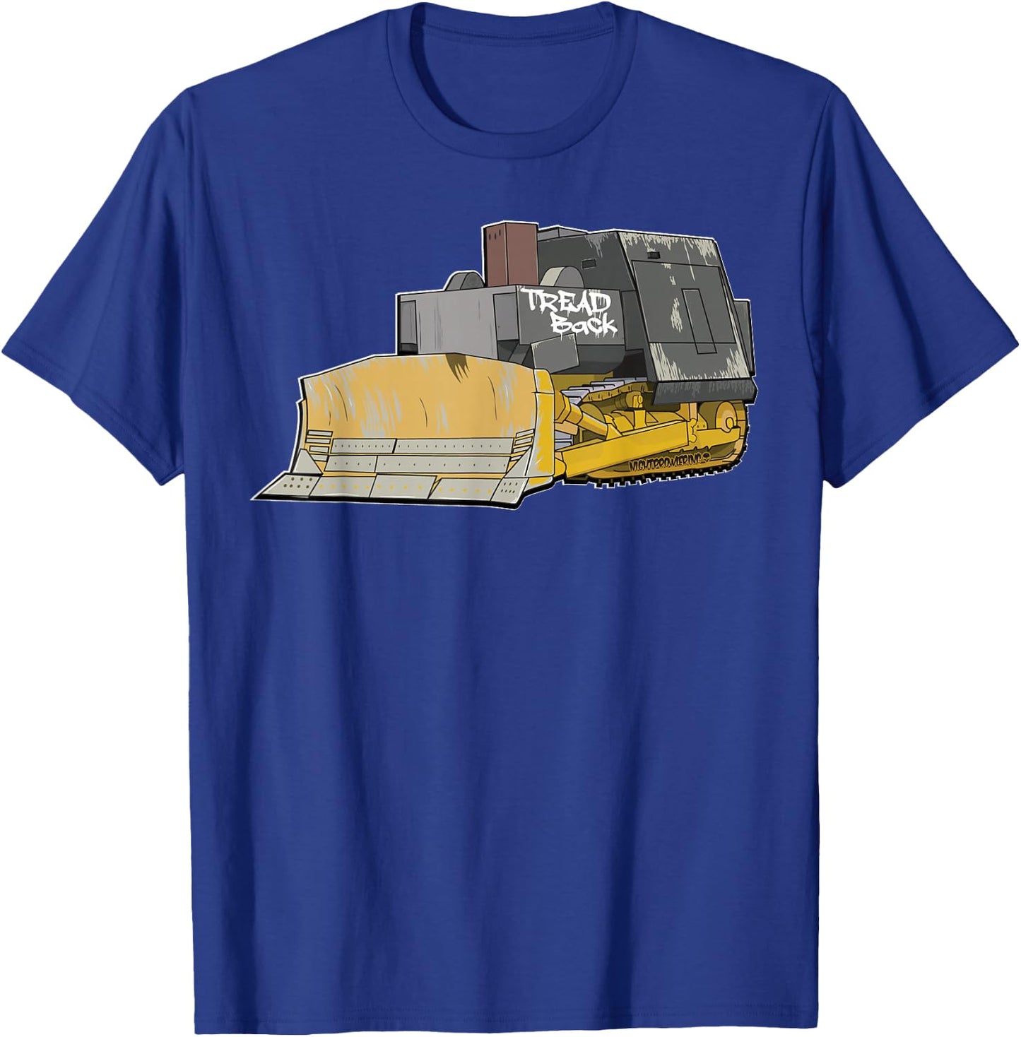 Killdozer Tread Back T-Shirt - T-Shirt | Royal