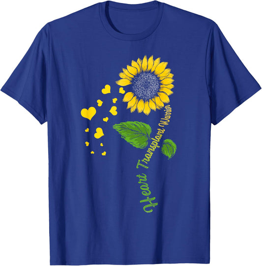 Heart Transplant Recipient Operating Surgery Survivor T-Shirt - T-Shirt | Royal
