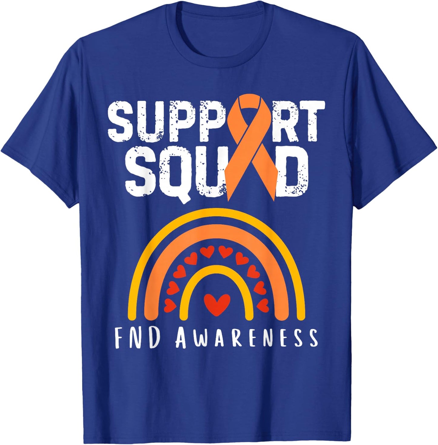 Functional Neurological Disorder Awareness Support Squad T-Shirt - T-Shirt | Royal
