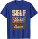 Melanin Brown Self-ish-X3 Brown Color Graphic T-Shirt - T-Shirt | Royal