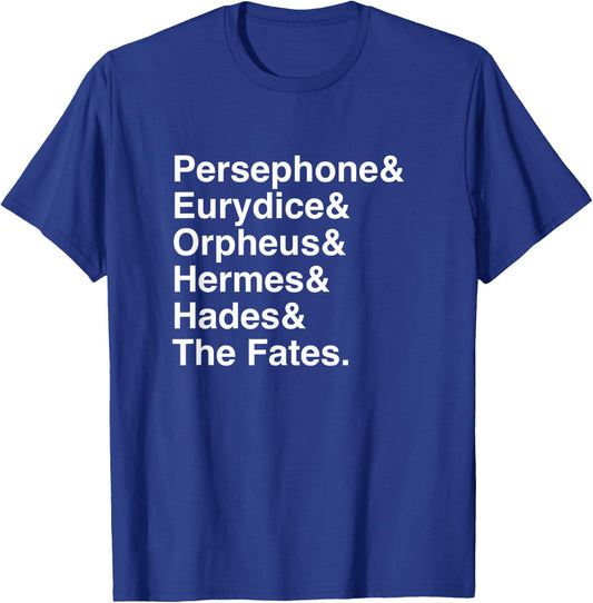 Orpheus, Eurydice, Hadestown Broadway Shirt Musical Theatre T-Shirt - T-Shirt | Royal