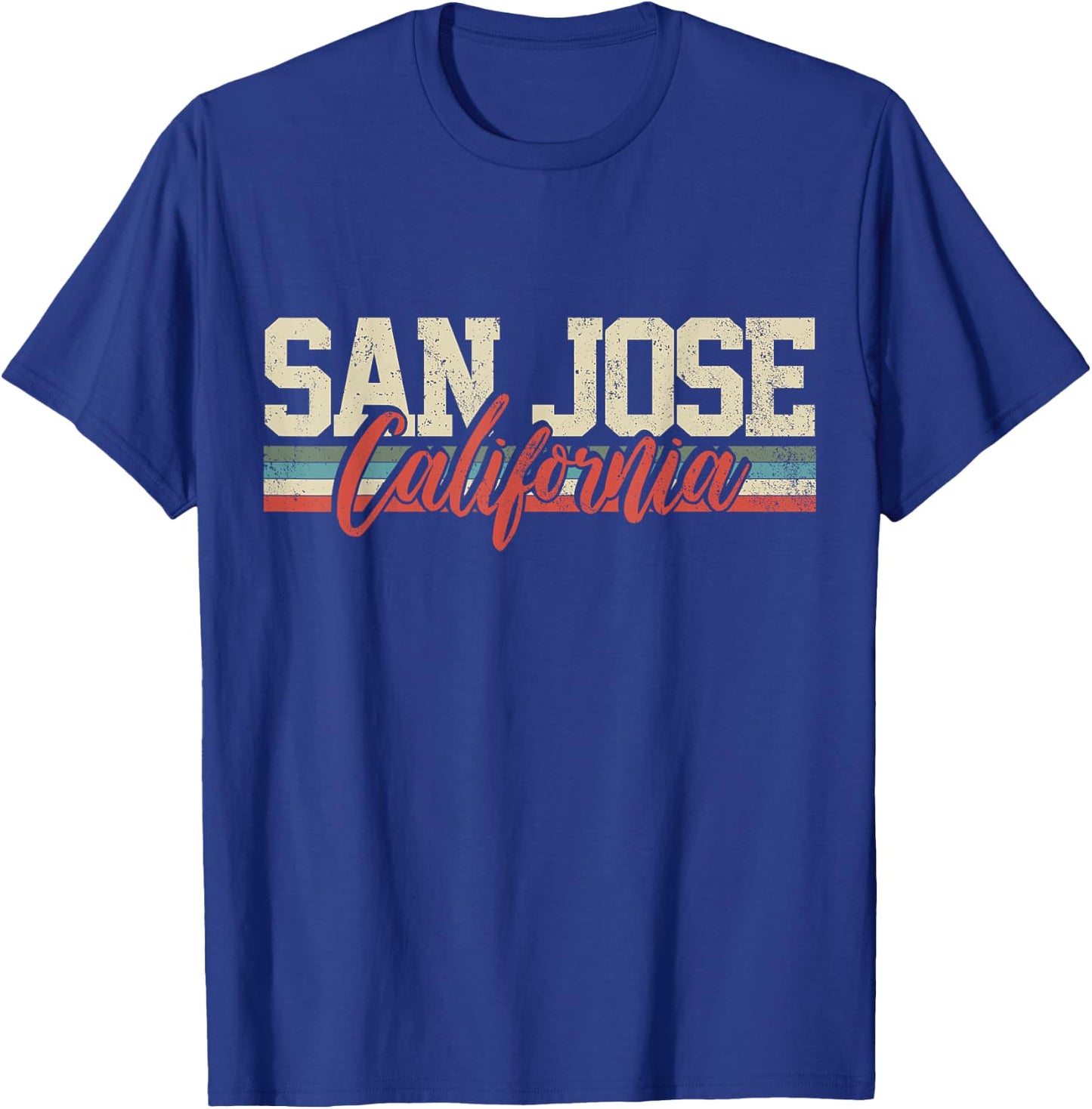 San Jose California T-Shirt - T-Shirt | Royal
