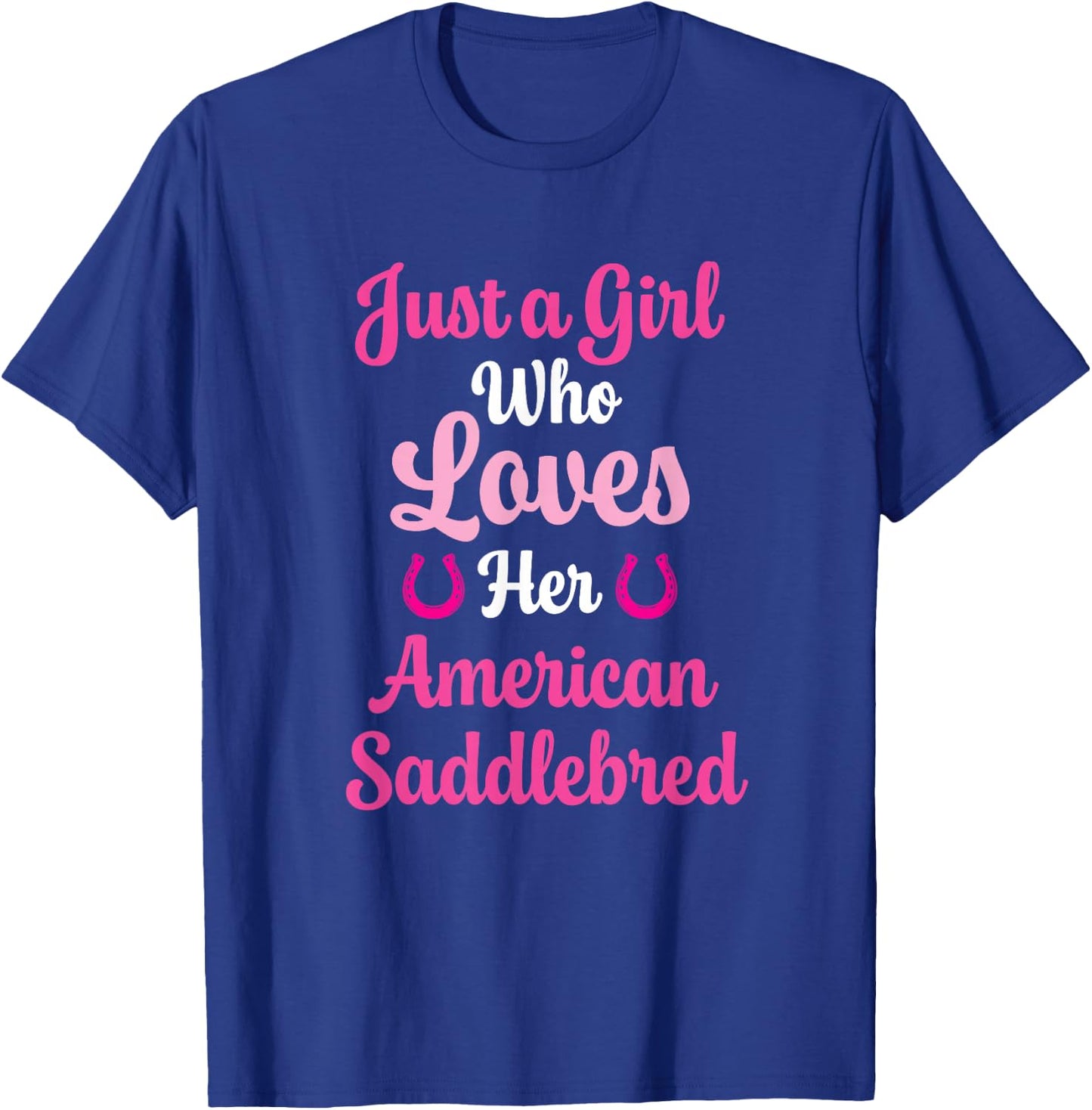 American Saddlebred Horse Gift American Saddlebred T-Shirt - T-Shirt | Royal