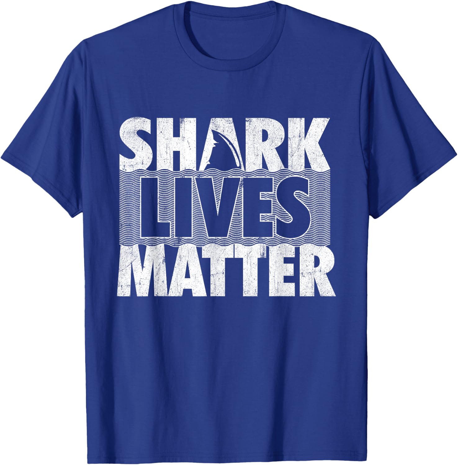 Shark Lives Matter - Wildlife Sea Ocean Shark Lover T-Shirt - T-Shirt | Royal