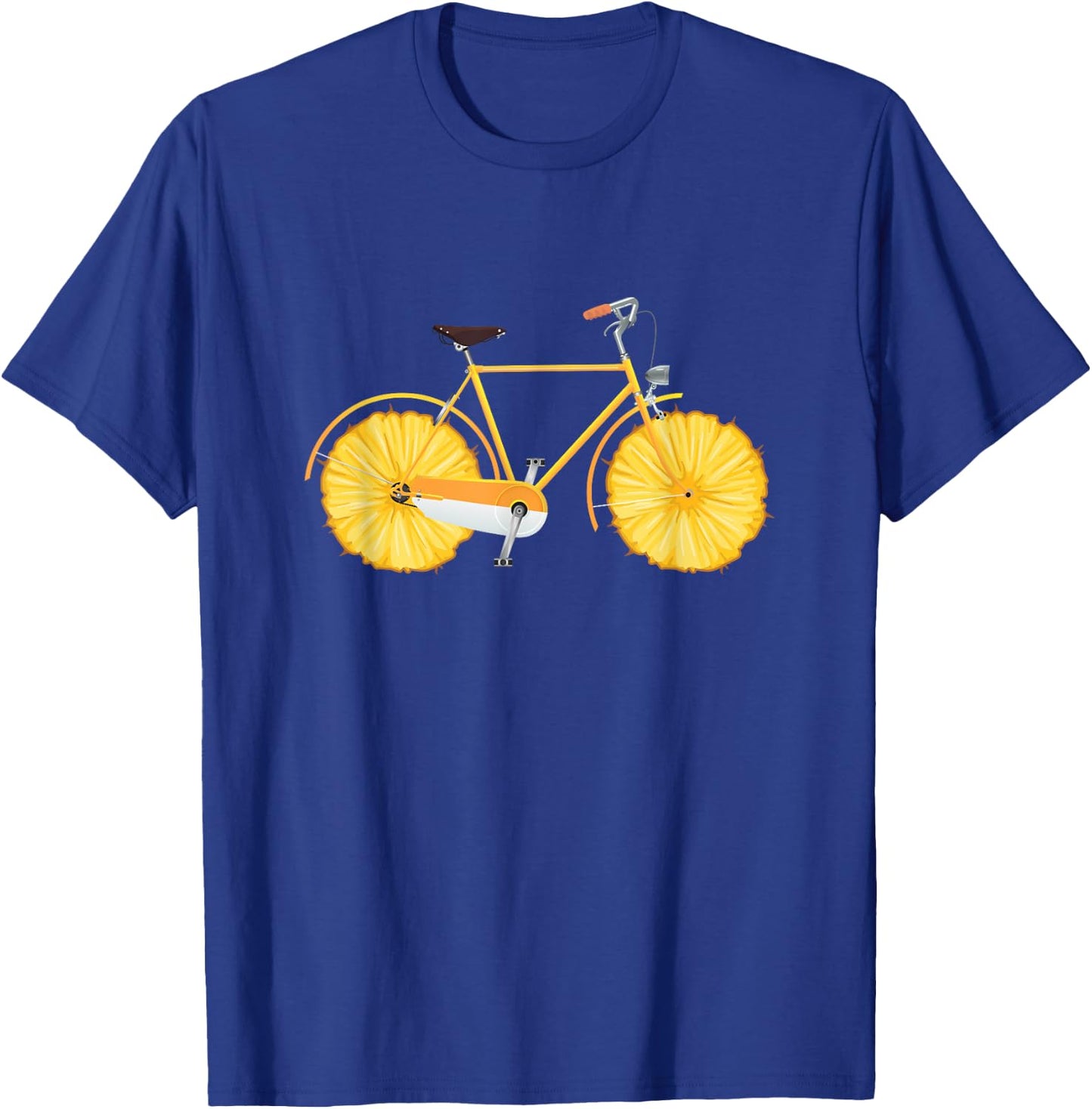 Bicycle Bike Cycling Pineapple Bike Cycling Biker Gift T-Shirt - T-Shirt | Royal