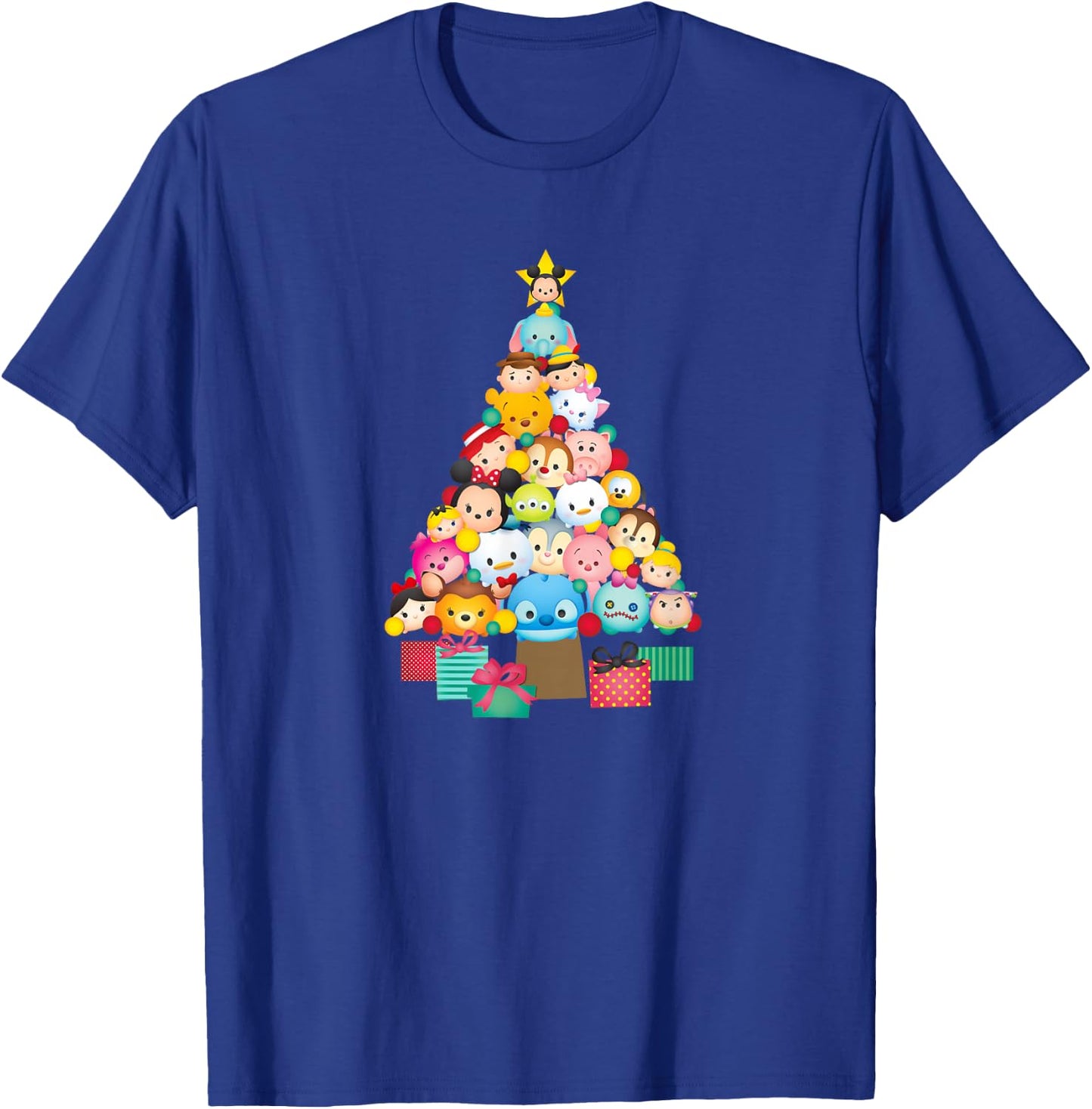 Tsum Tsum - Festive Christmas Tree T-Shirt - T-Shirt | Royal