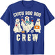 CVICU Boo Crew Nurse Costume Halloween Nurse T-Shirt - T-Shirt | Royal
