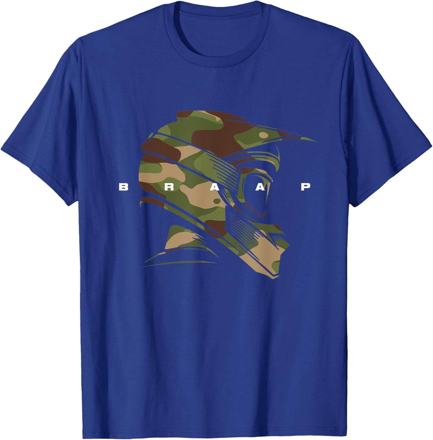 Dirt Bike Motocross Apparel - Dirt Bike Motocross T-Shirt - T-Shirt | Royal