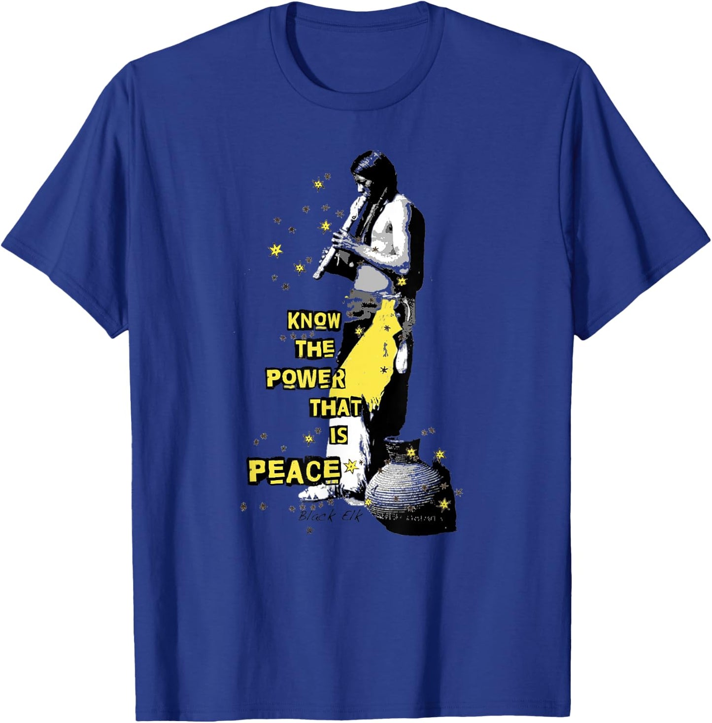 Native American Flute T-Shirt - T-Shirt | Royal
