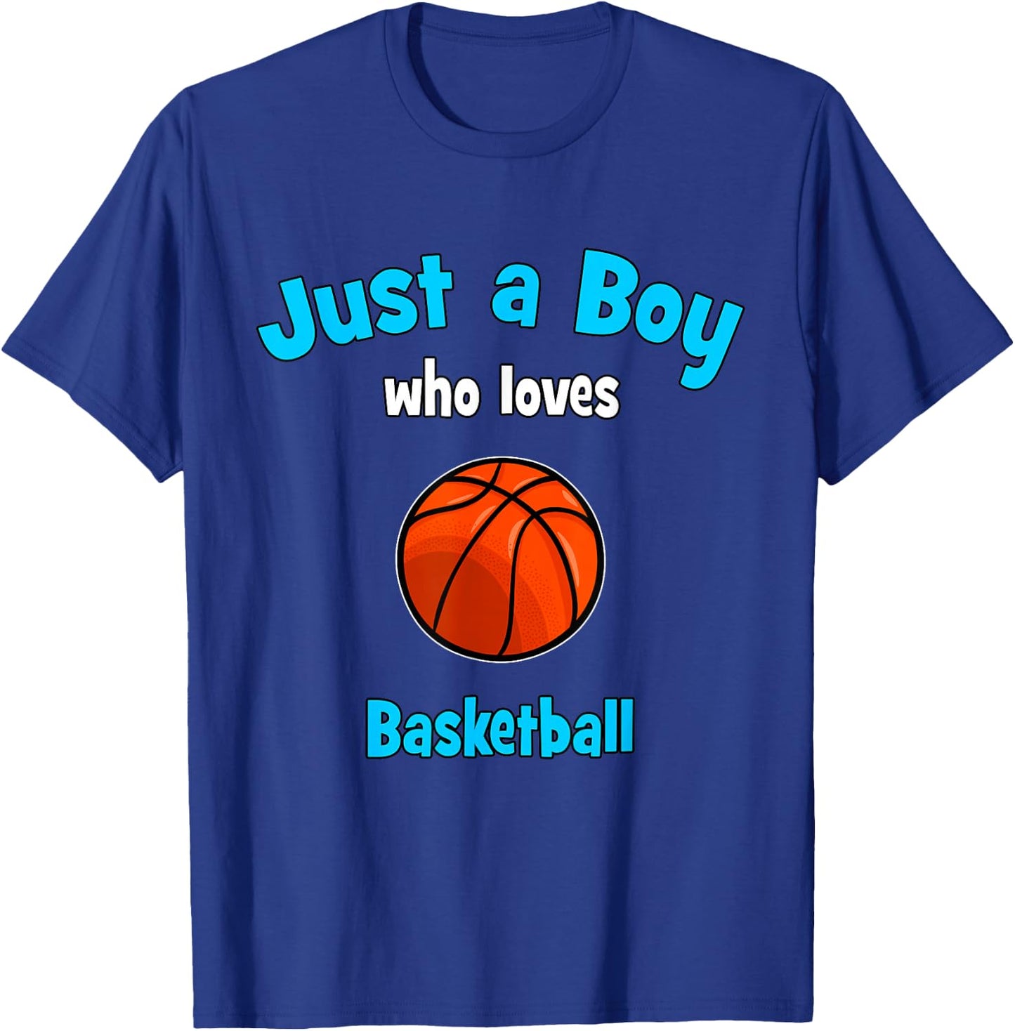 Boys Basketball Jersey | Kids Basketball T-Shirt - T-Shirt | Royal