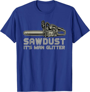 Lumberjack Chainsaw Trees Logger Gift Lumberjack T-Shirt - T-Shirt | Royal