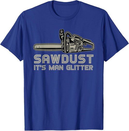 Lumberjack Chainsaw Trees Logger Gift Lumberjack T-Shirt - T-Shirt | Royal
