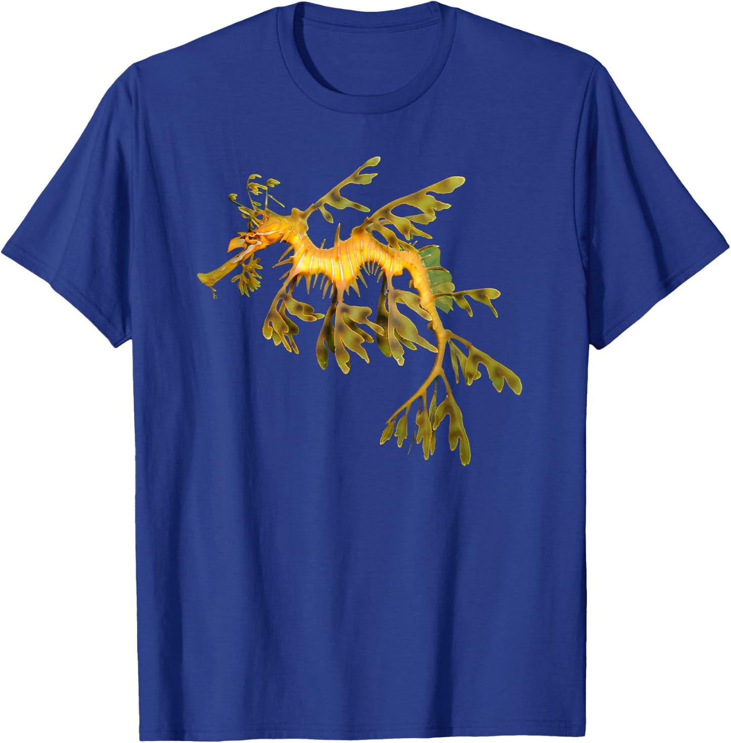 Leafy Seadragon Marine Animal Ocean Lover Seahorse T-Shirt - T-Shirt | Royal