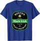 Boston Craft Brewery Boston Black Irish Stout Novelty Logo T-Shirt - T-Shirt | Royal