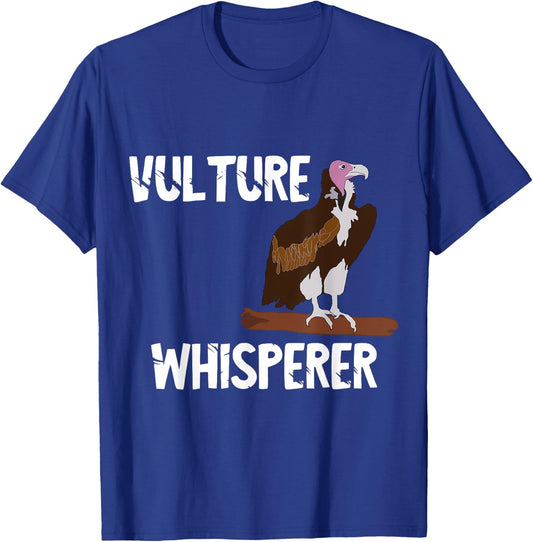 Vulture Whisperer Scavenger Turkey Bird Watcher Carrion T-Shirt - T-Shirt | Royal