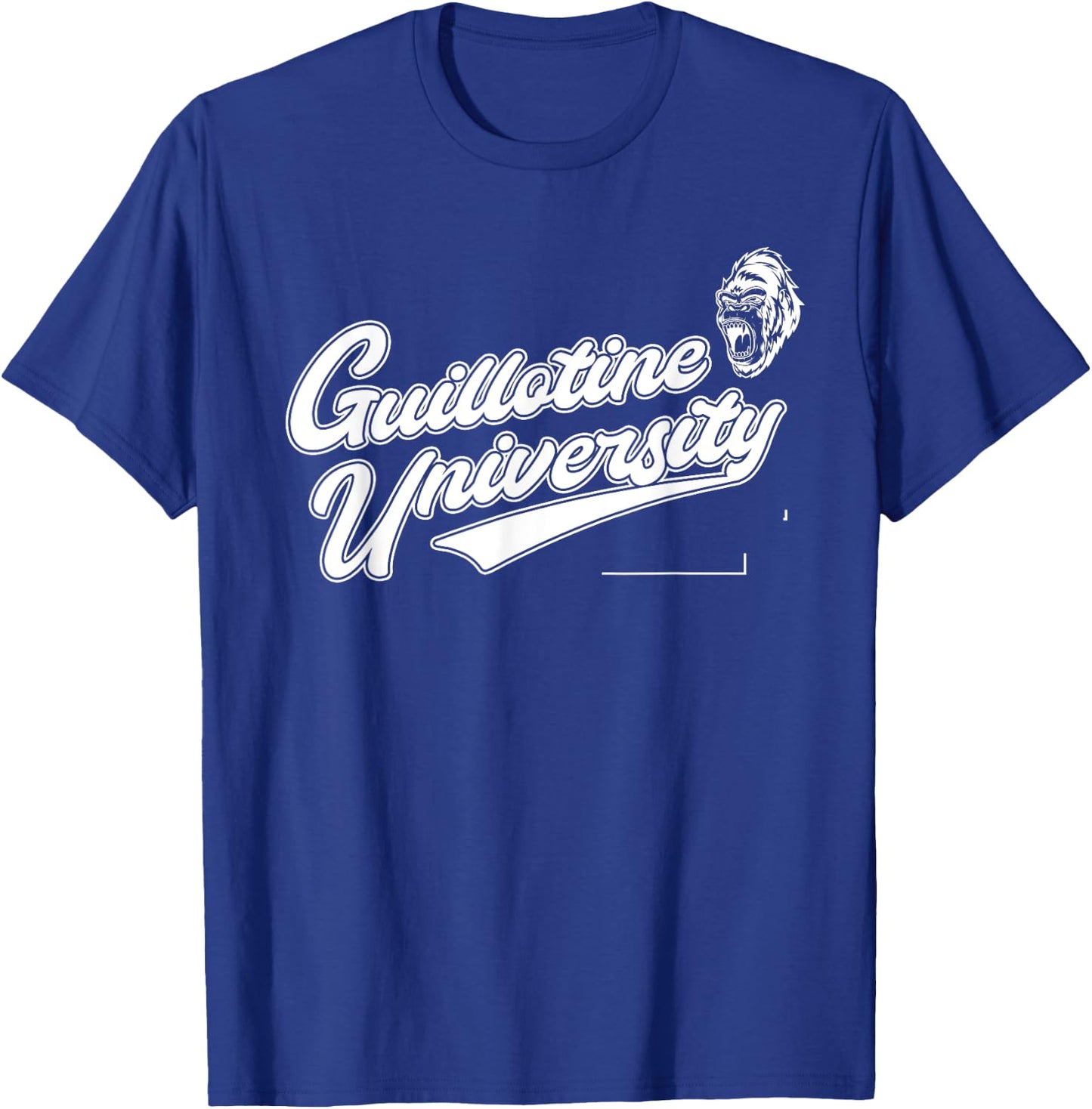 Brazilian Jiu Jitsu BJJ Coach MMA Fighter Guillotine Academy T-Shirt - T-Shirt | Royal