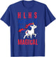 HLHS Warrior Hypoplastic Left Heart Syndrome Unicorn Lover T-Shirt - T-Shirt | Royal