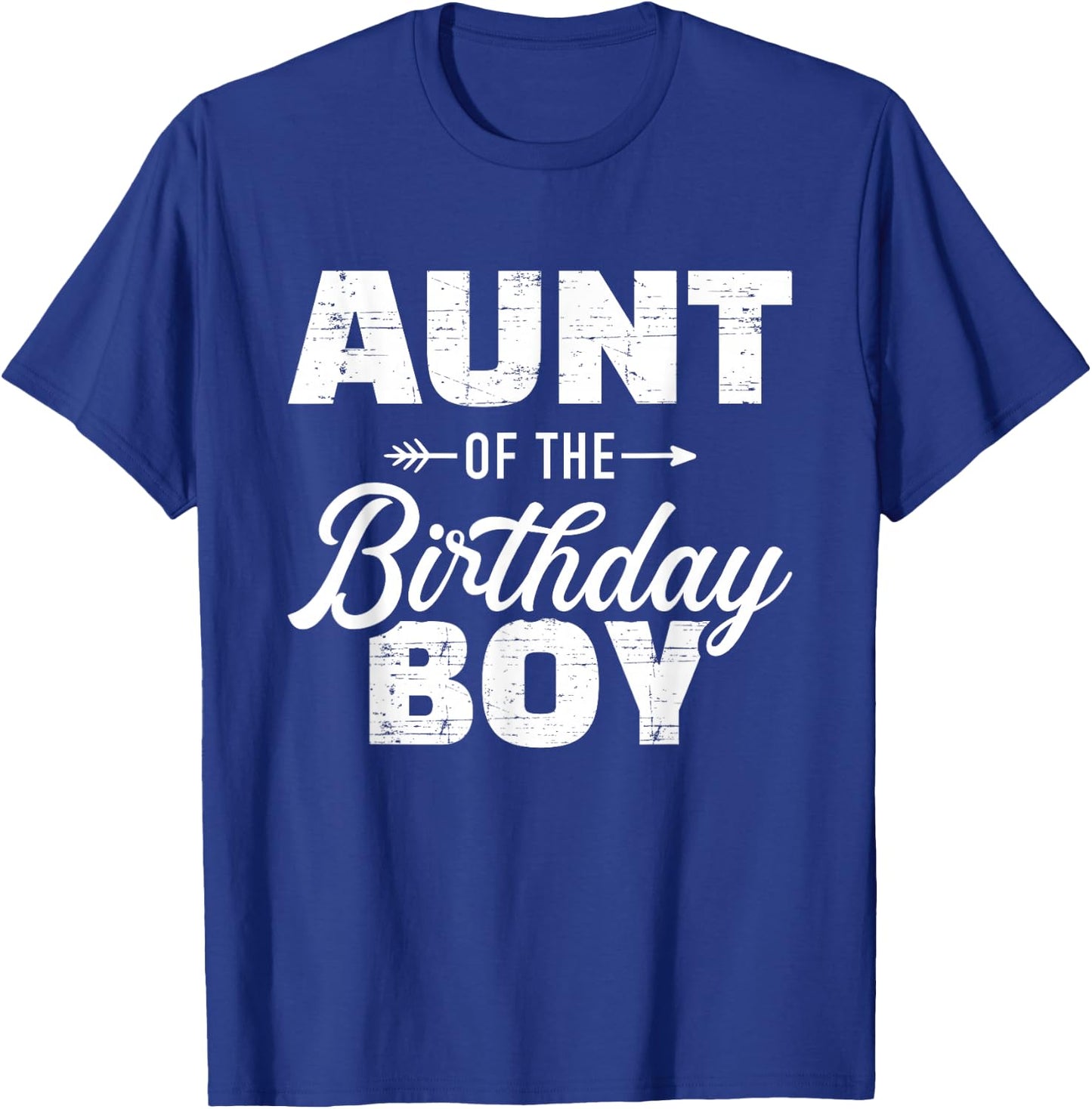 Aunt From Birthday Girl Nephew T-Shirt - T-Shirt | Royal