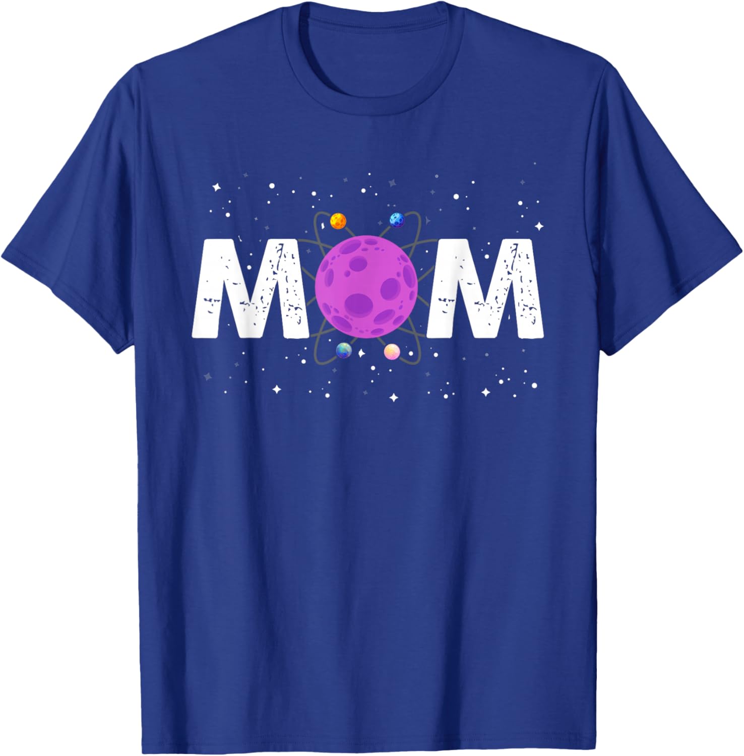 Mom Outer Space Birthday Party T-Shirt - T-Shirt | Royal
