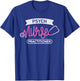 Psych Nurse Practitioner NP- Psychiatric Mental Health Nurse T-Shirt - T-Shirt | Royal