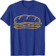 Sandwich Lining. T-Shirt - T-Shirt | Royal