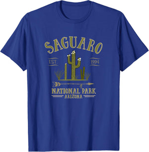 Saguaro National Park Arizona Souvenir Gift T-Shirt - T-Shirt | Royal