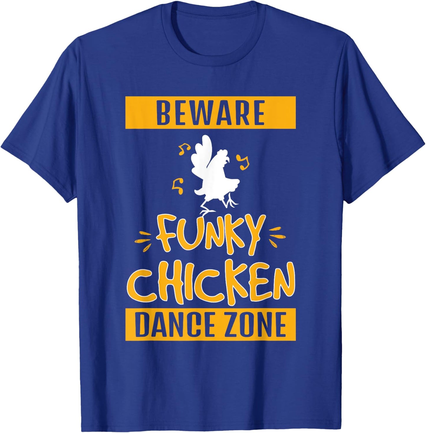 Funny Funky Chicken Dance Zone Chicken Dance Lovers T-Shirt - T-Shirt | Royal