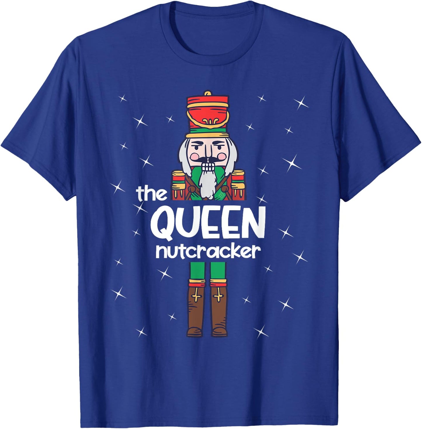 Queen Nutcracker Family Matching Funny Pajama T-Shirt - T-Shirt | Royal