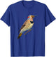 Yellow Shafted Northern Flicker Woodpecker Bird Lover Gift T-Shirt - T-Shirt | Royal
