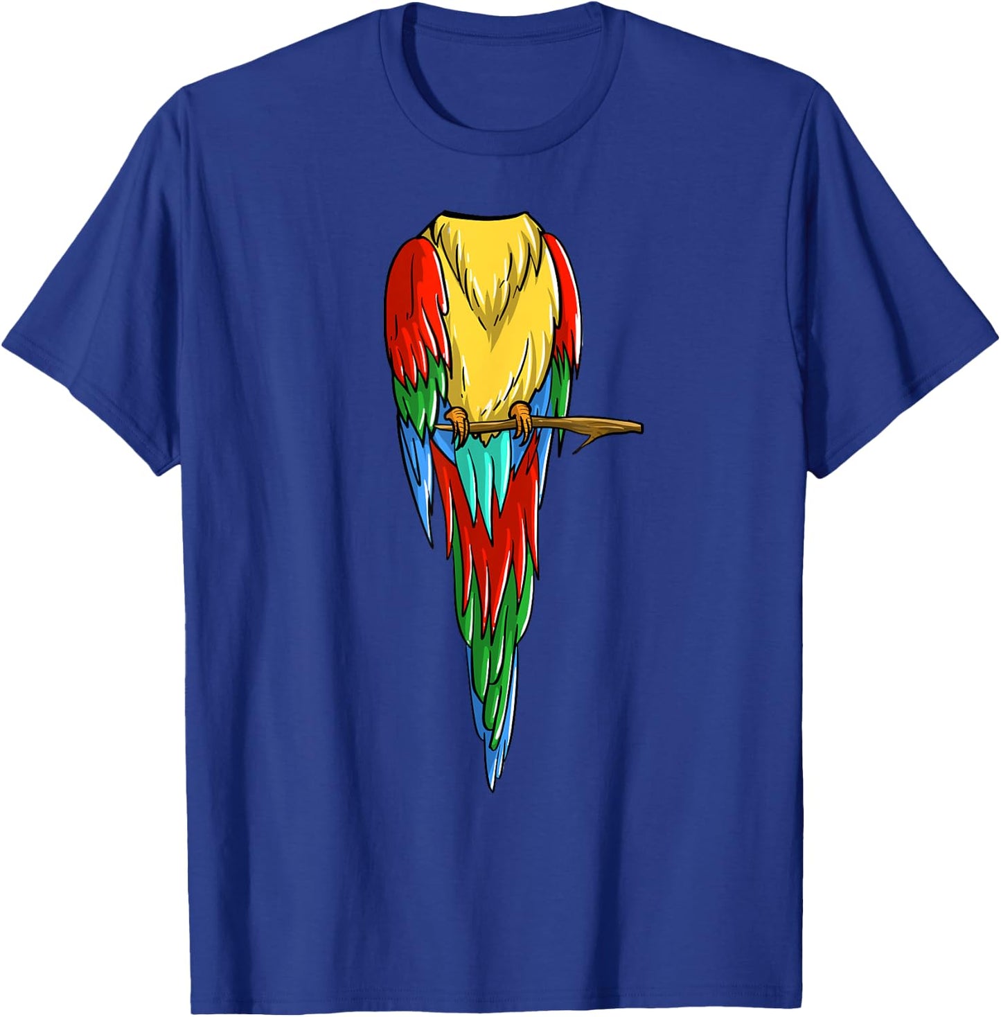 Cool Headless Parrot Halloween Costume | Funny Lazy DIY Gift T-Shirt - T-Shirt | Royal