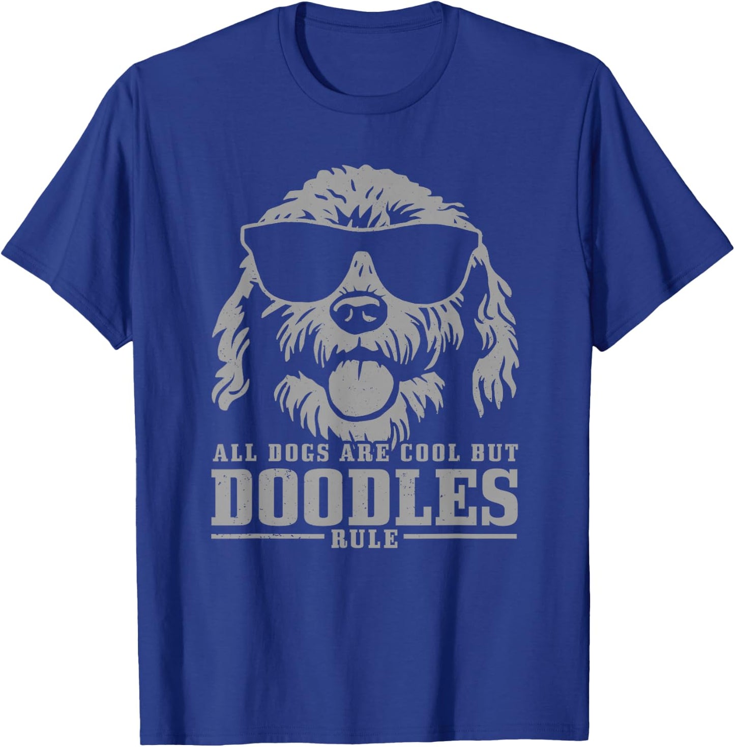 Goldendoodle Labradoodle All Dogs are Cool But Doodle Rule T-Shirt - T-Shirt | Royal