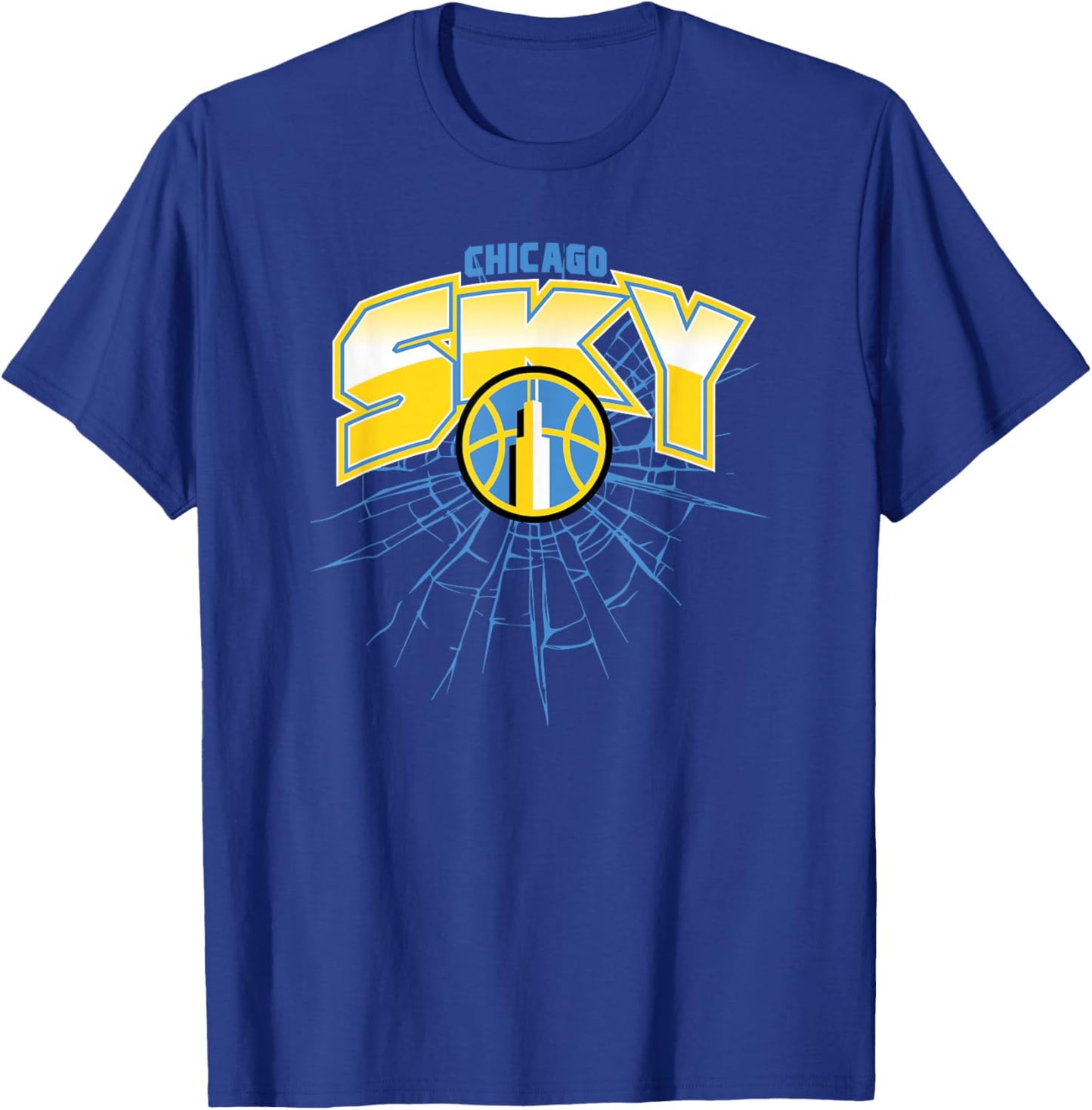 WNBA Chicago Sky Record Breaker T-Shirt - T-Shirt | Royal