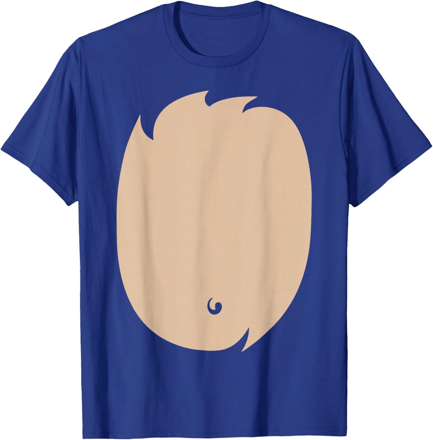 Deer Belly Shirt Cute Deer Costume DIY Halloween Costume T-Shirt - T-Shirt | Royal