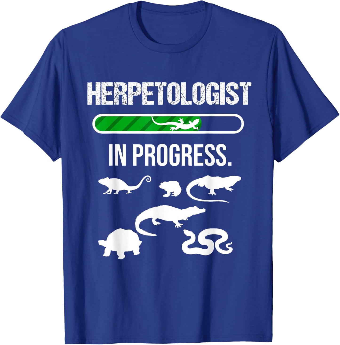 Cool Herpetologist In Progress | Funny Herpetology Kids Gift T-Shirt - T-Shirt | Royal