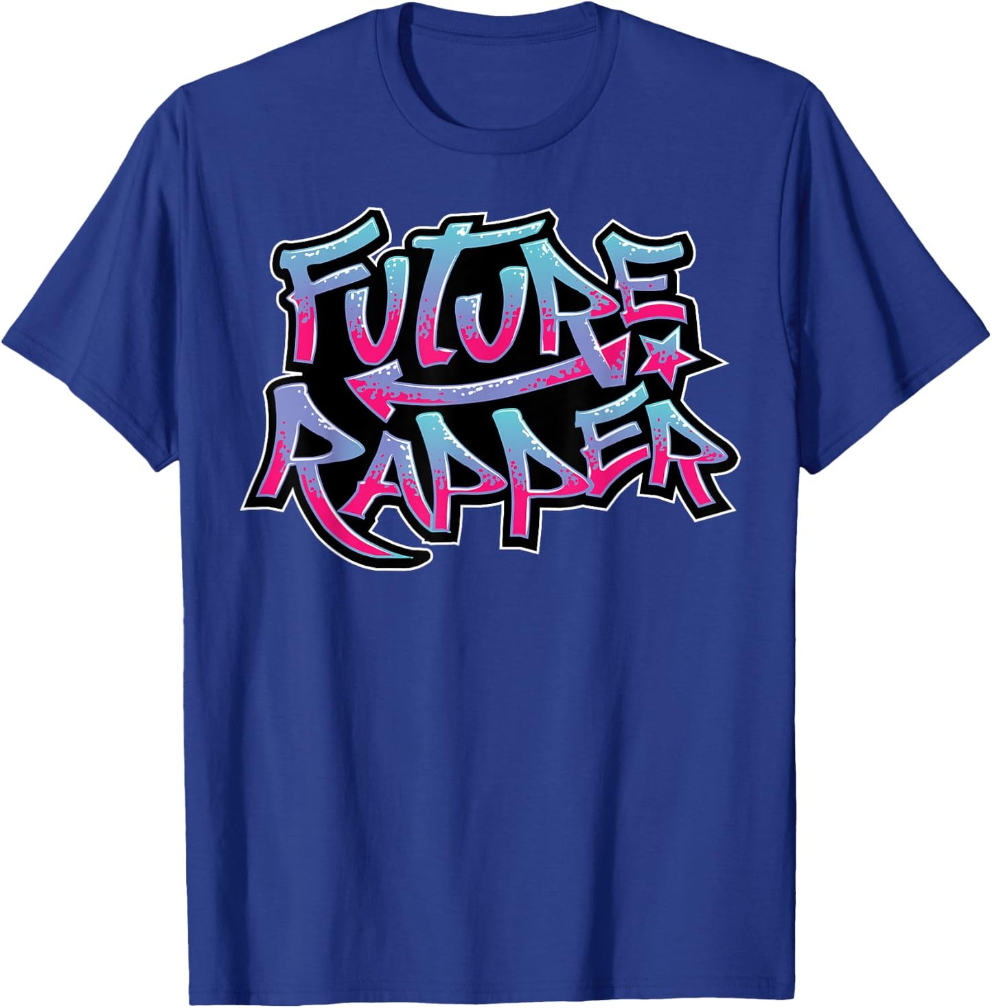 Cool Future Rapper Gift Rap Lover Artist Kids Graduation T-Shirt - T-Shirt | Royal