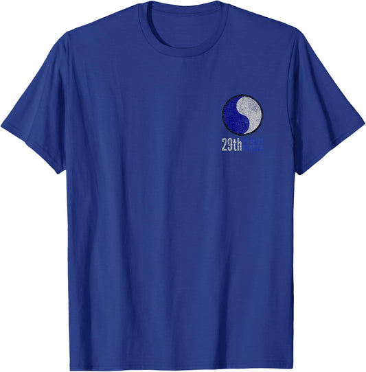 Infantry Division Army 29 T-Shirt - T-Shirt | Royal