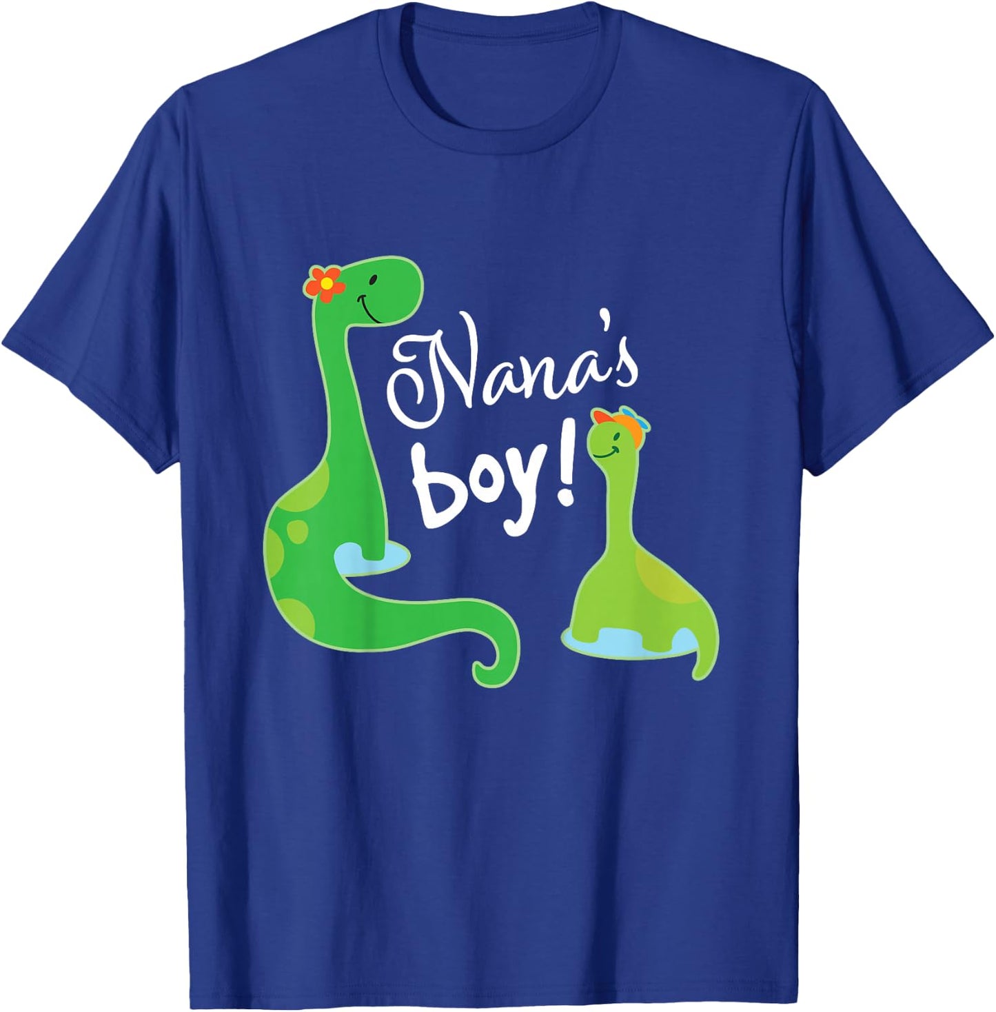Nanas Boy Grandson Dinosaur T-Shirt - T-Shirt | Royal
