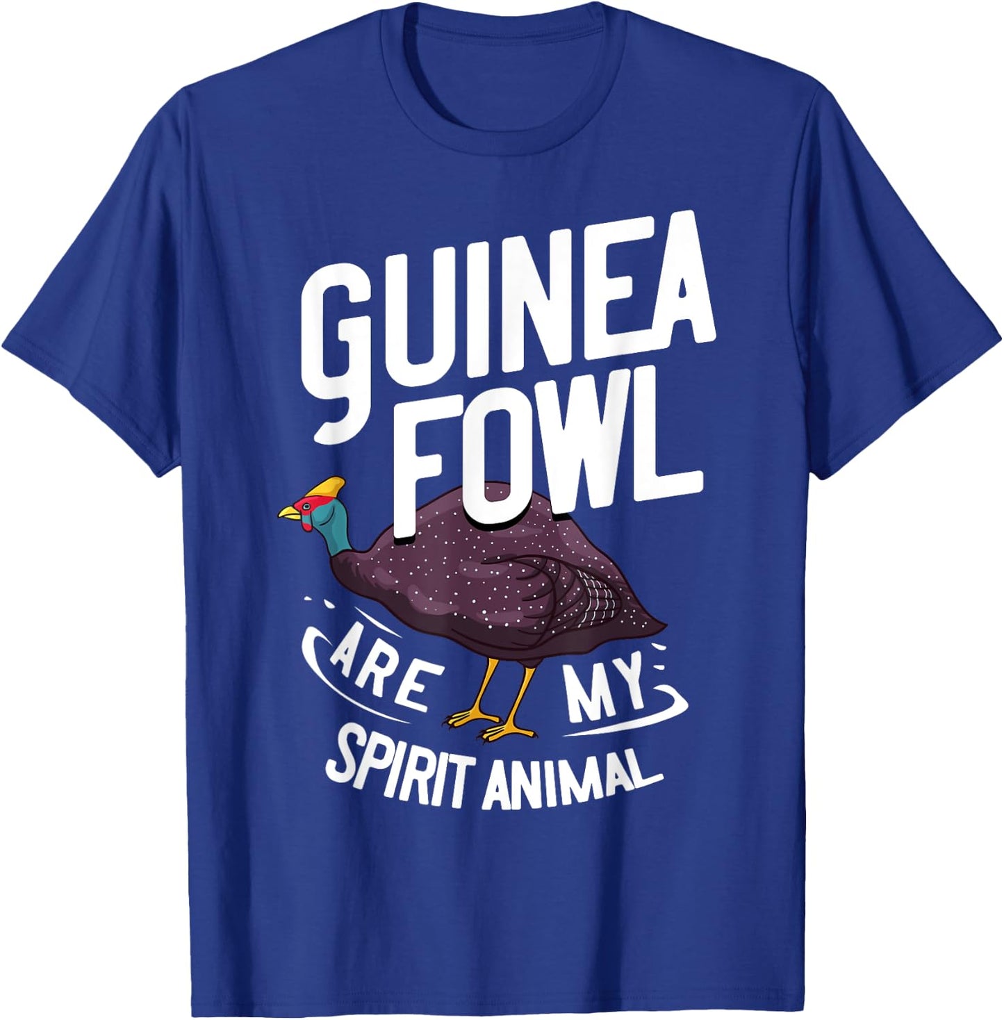 Guinea Fowl Gift Chicken Hen Farmer T-Shirt - T-Shirt | Royal