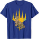 Magic: The Gathering Dinosaur Cat Logo T-Shirt - T-Shirt | Royal