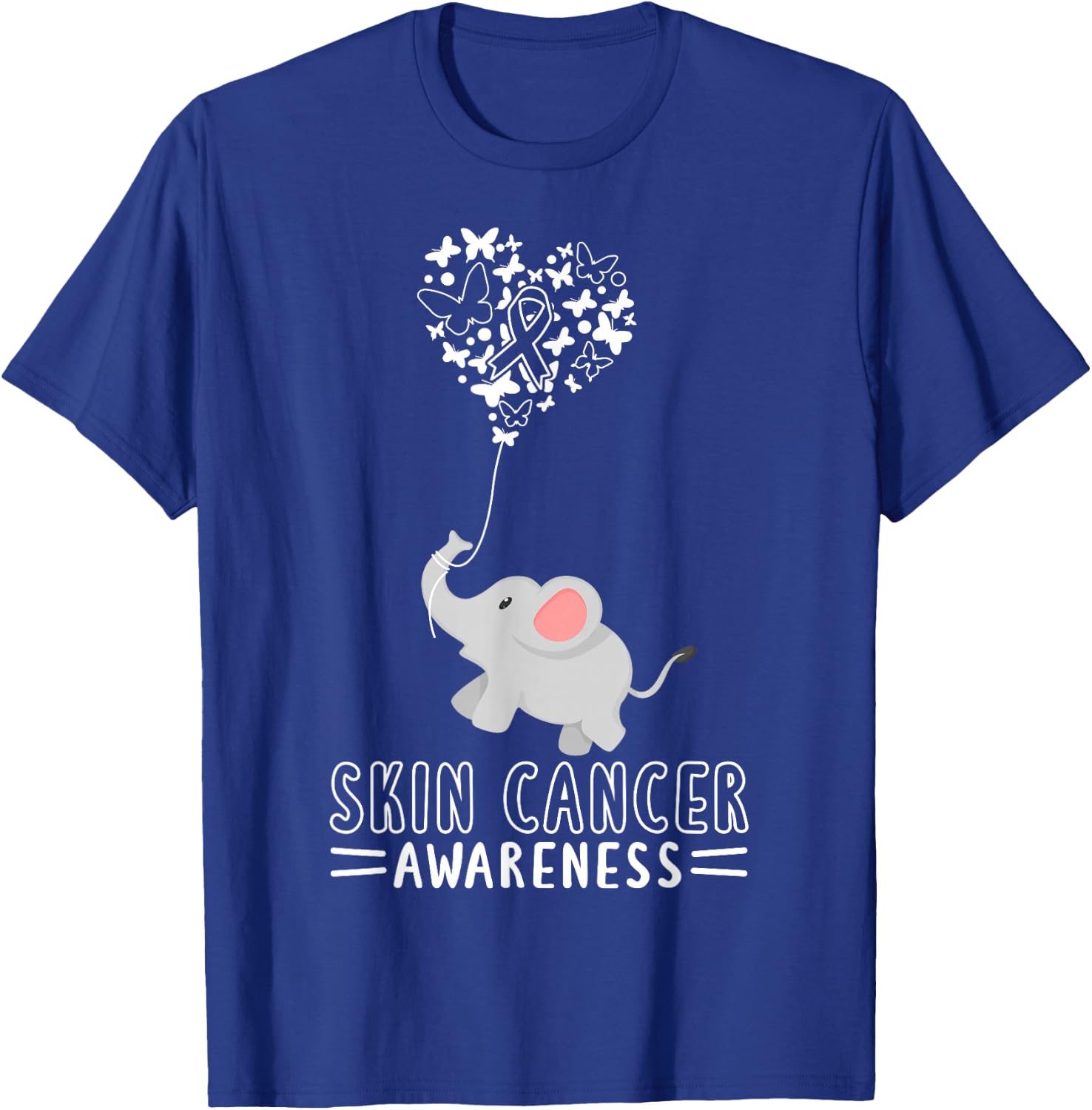 Skin Cancer Skin Cancer Awareness Melanoma T-Shirt - T-Shirt | Royal
