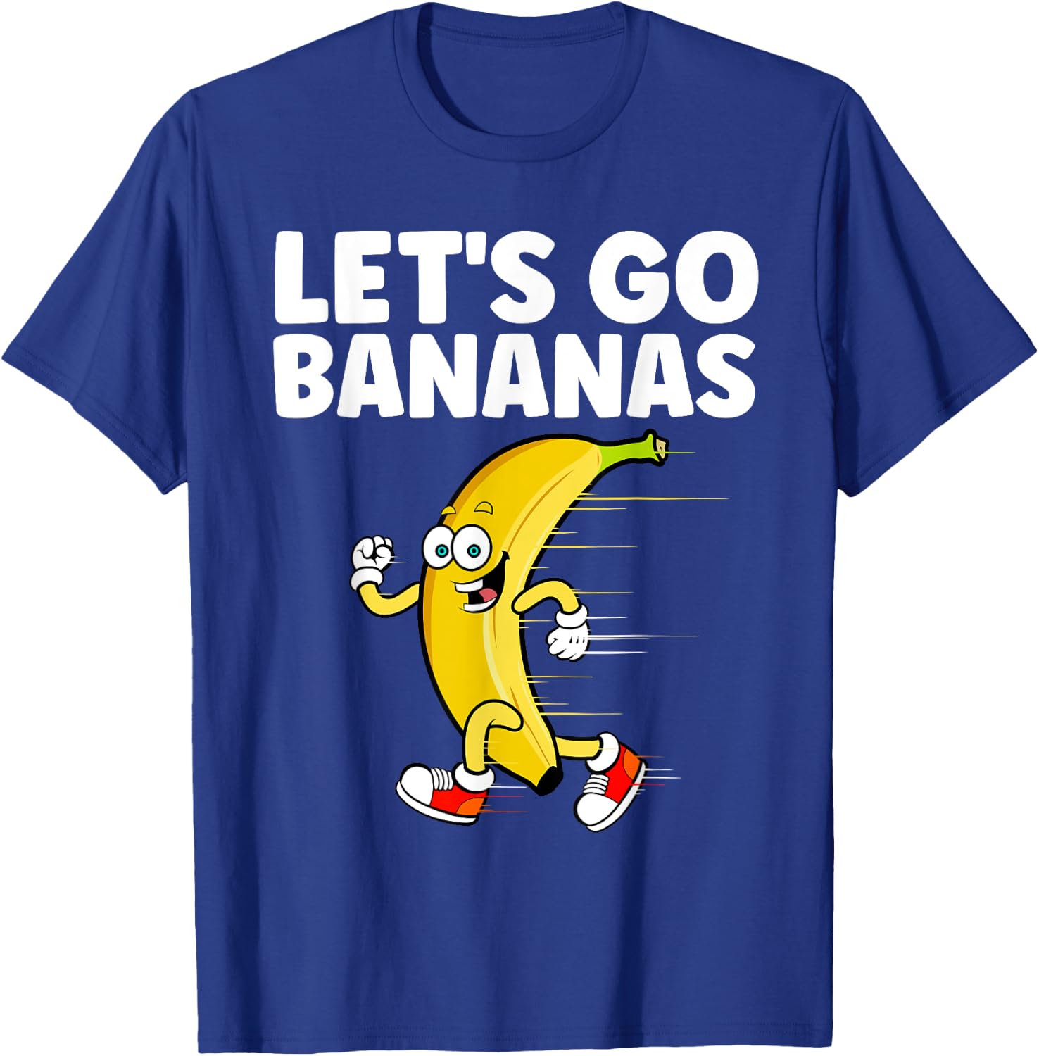 Banana Art Women Kids Hawaiian Fruit Bananas Lover T-Shirt - T-Shirt | Royal