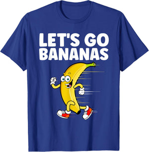 Banana Art Women Kids Hawaiian Fruit Bananas Lover T-Shirt - T-Shirt | Royal