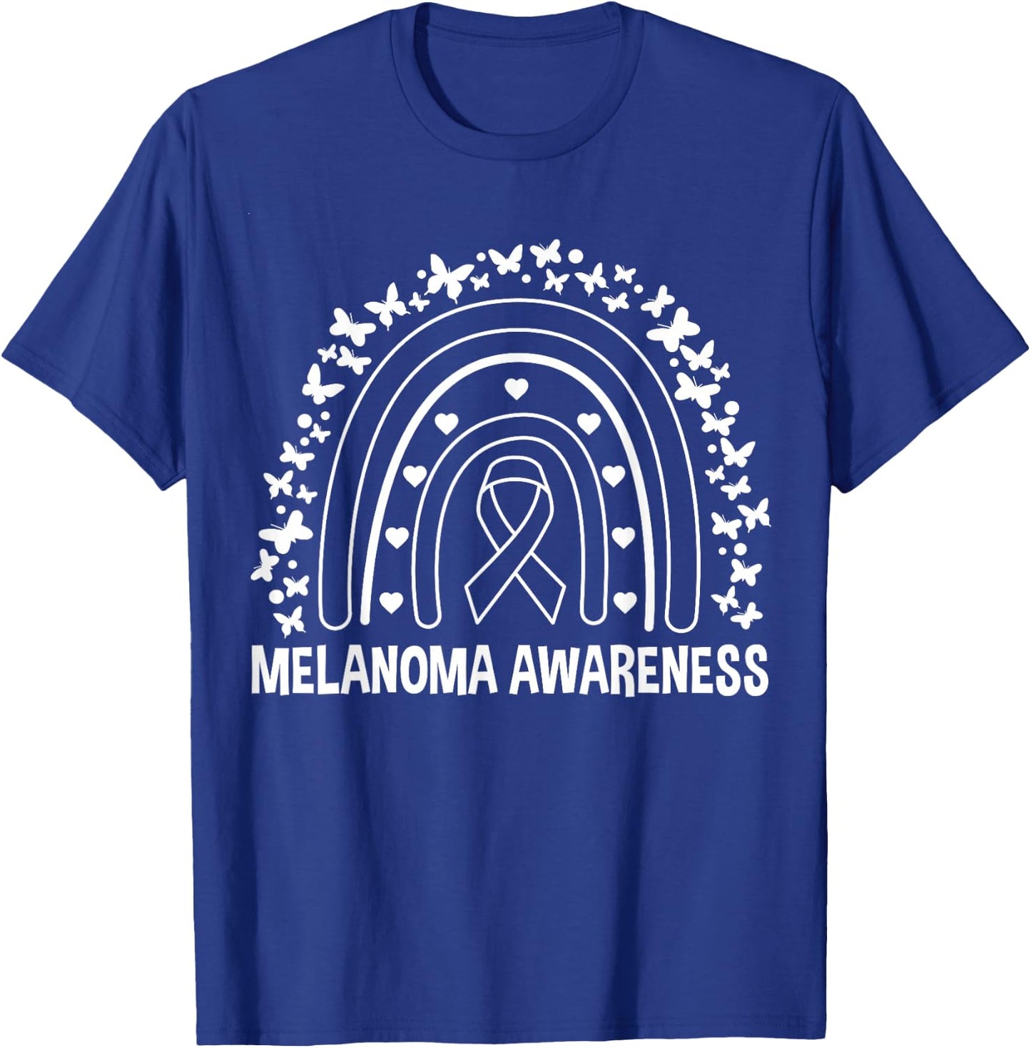 Skin Cancer Melanoma Awareness Melanoma T-Shirt - T-Shirt | Royal