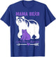 Proud Mama Bear Of A Cystic Fibrosis Awareness Warrior Mom T-Shirt - T-Shirt | Royal